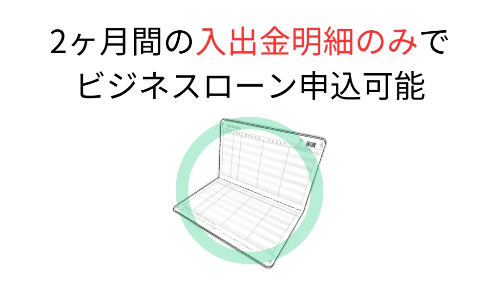 2ヶ月間の入出金明細のみでGMOあおぞらネット銀行のあんしんワイドに申込可能