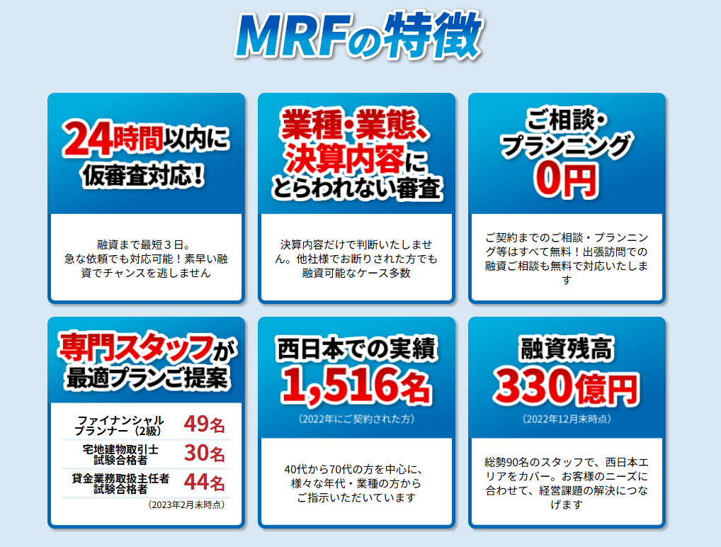 MRFのLP