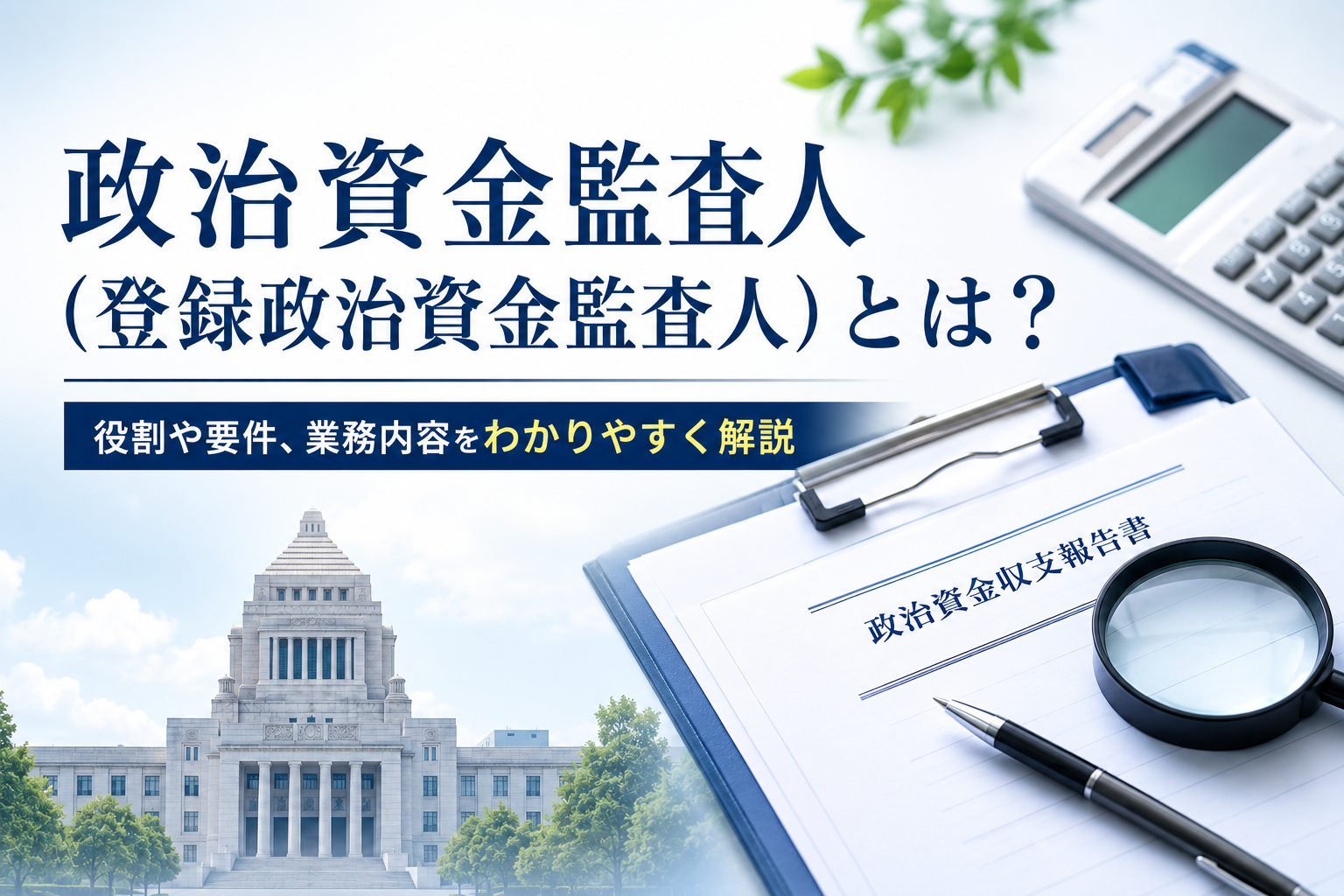 登録政治資金監査人